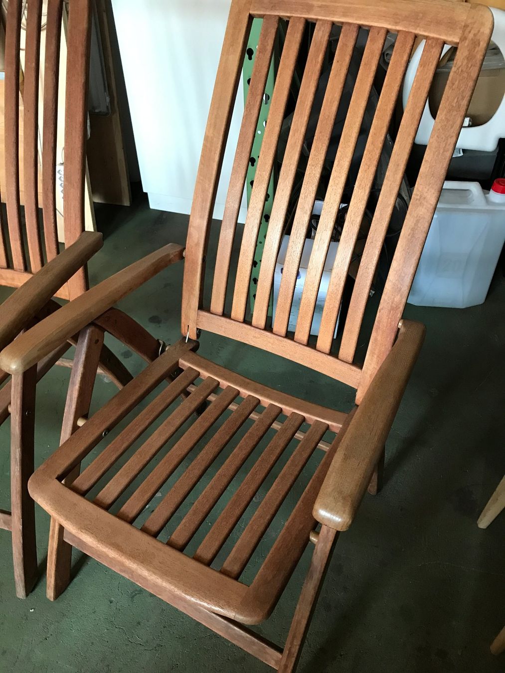 Sedie: 2 Gartenstühle Teak – Usato da Bern venduto da kaefer555 3