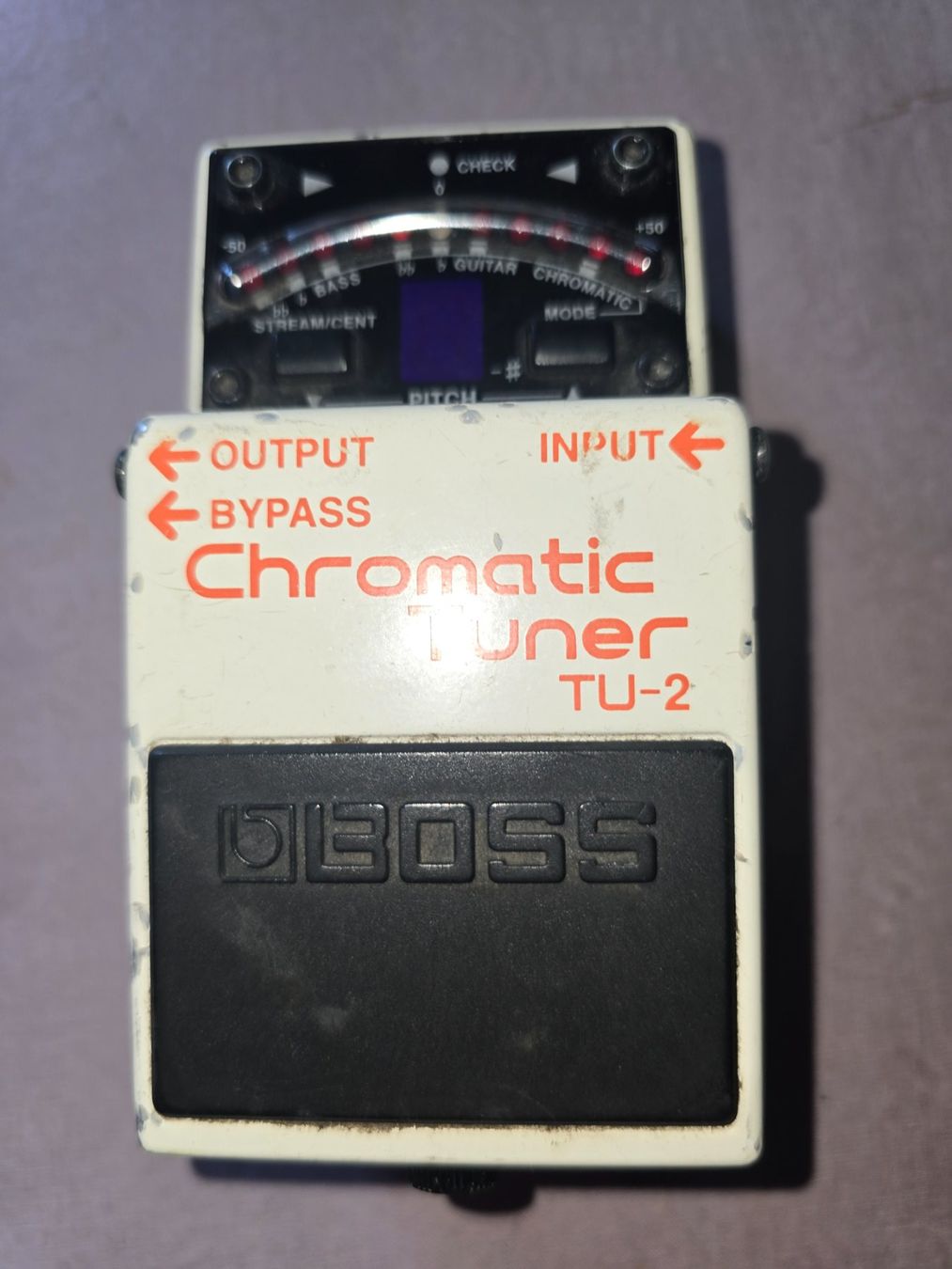 Boss Musikinstrumente: BOSS TU-2 CHROMATIC TUNER ... – Gebraucht aus Zürich von Antiquedealer