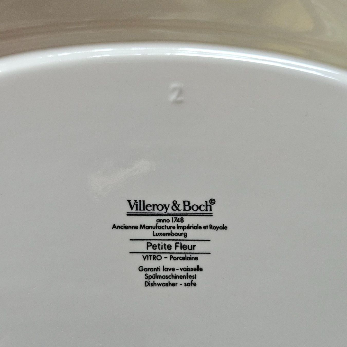 Villeroy & Boch Servierplatten: Villeroy&Boch Petite Fleur Servierplatte – Gebraucht aus Wettingen von Christianv 2