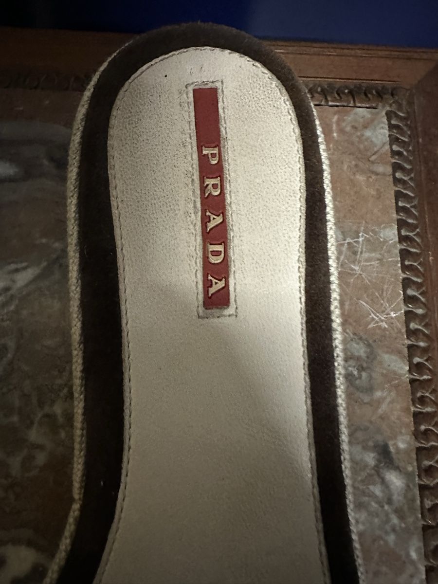 Prada Scarpe da donna: Paire de mules Prada taille 36 – Usato da Genève venduto da Tom6 2