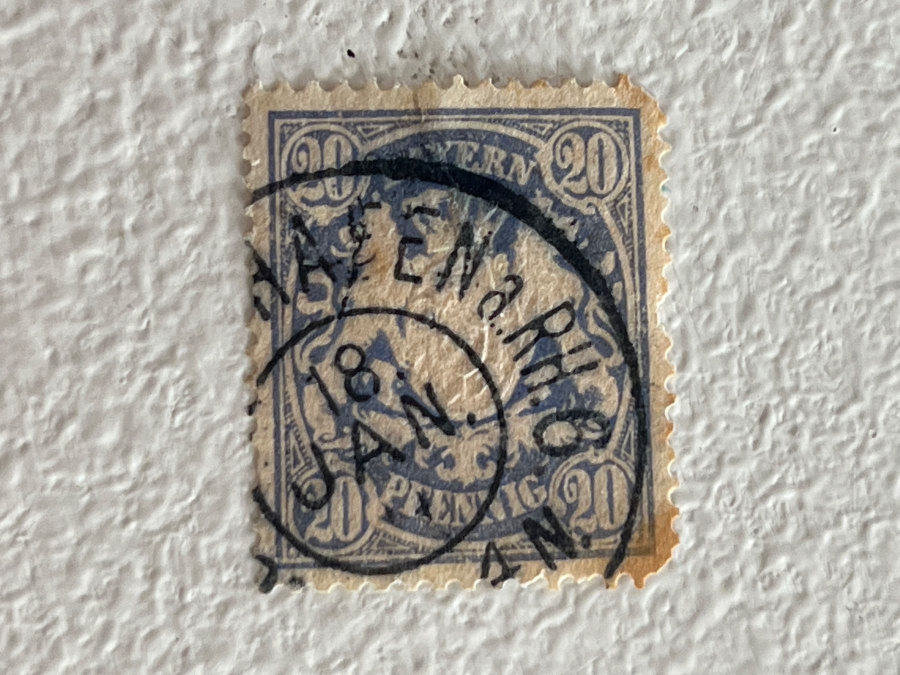 Alle Briefmarken: Bayern Briefmarken (Gratis-Versand) – Gebraucht aus Chiasso von AzenYa