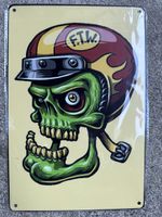 Ftw skull schädel biker