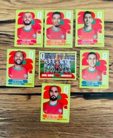 Fussballsticker Marokko WM 2026 6er Set