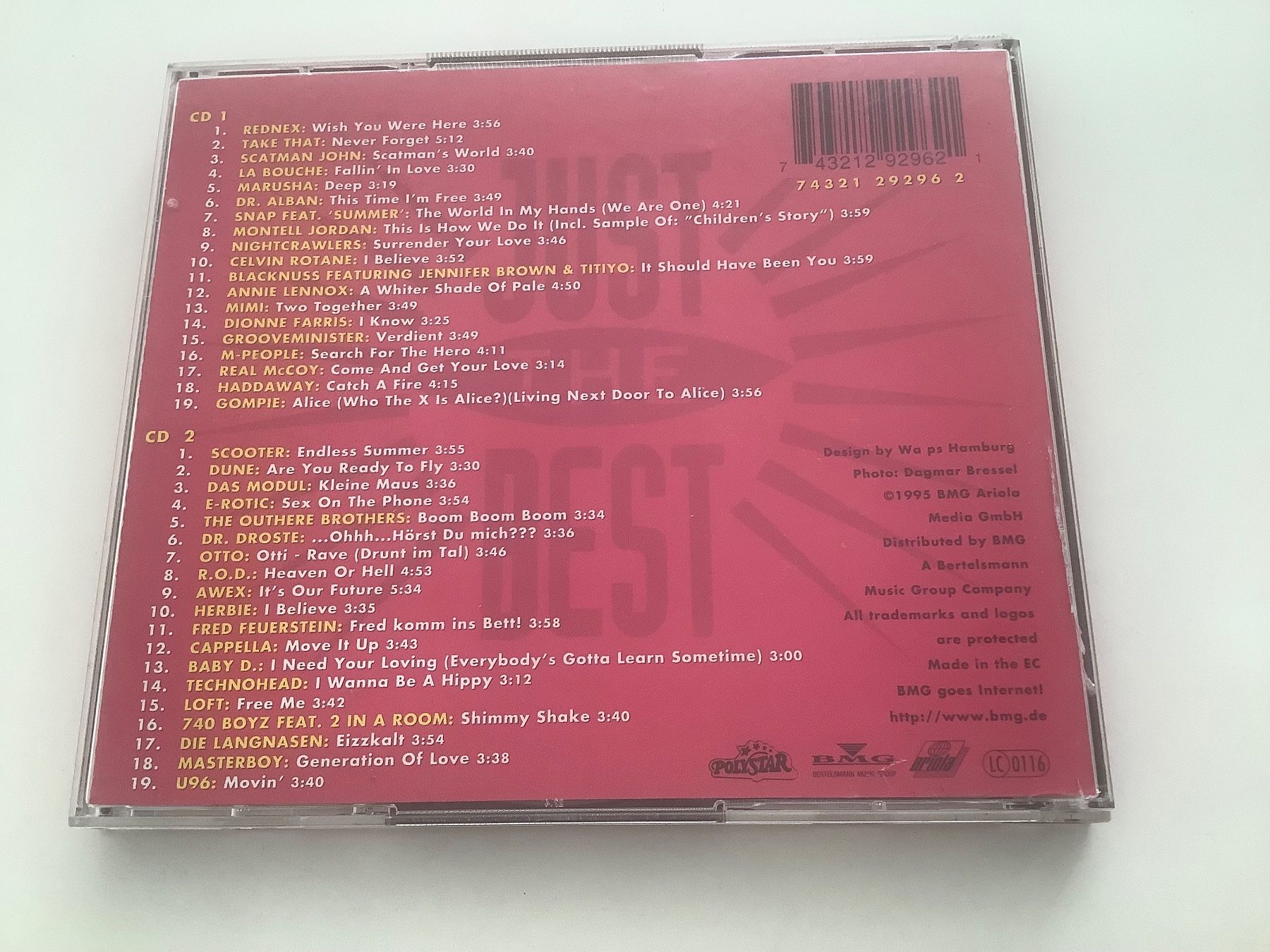 CDs: Just the Best / Vol. 5 / 2 CDs / 1995 – Gebraucht aus Dübendorf von Shreck 1