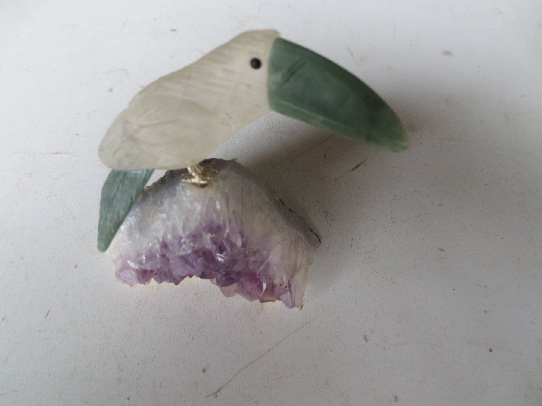Minéraux & Lithothérapie: Amethyst Vogel – D'occasion à Weier im Emmental par waefler03 1