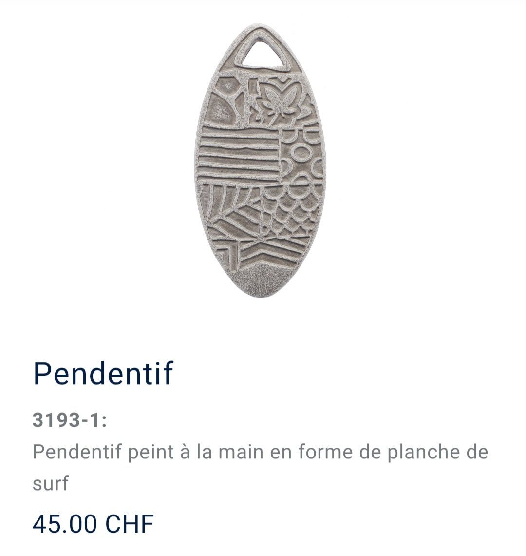 Energetix Ciondoli: Pendentif en forme de planche de surf – Nuovo (secondo la descrizione) da Savigny venduto da Isacefa 2