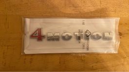 Original VW 4Motion Schriftzug Emblem Logo Neu!