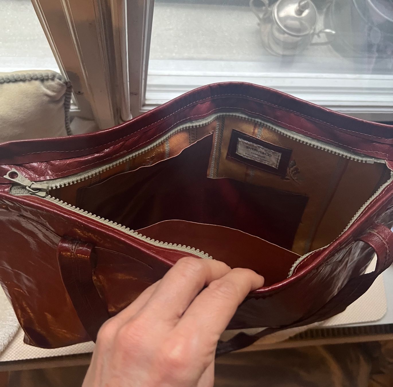 Borse da donna: Ledertasche, Vintage Look, Top Zustand – Nuovo (secondo la descrizione) da Bern venduto da kaeffy 4