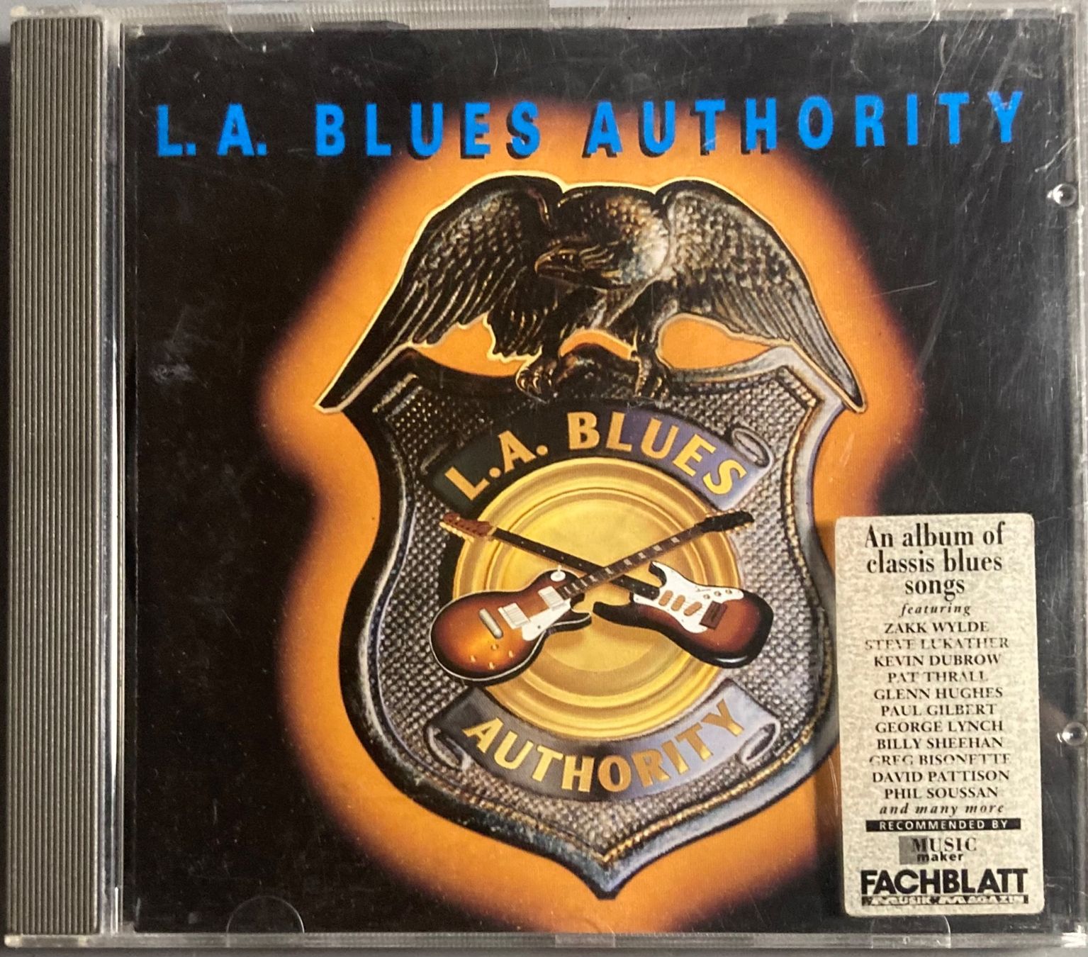 CD: L.A. BLUES  AUTHORITY – Usato da Poliez-Pittet venduto da Newtown-Records