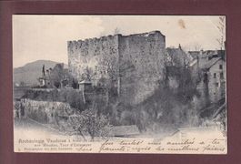 MOUDON - Tour d'Estavayer - 1907 // pli d'angle //