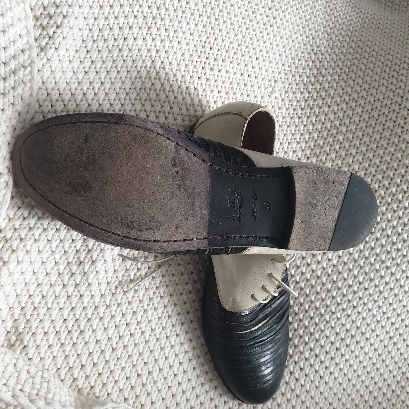 Scarpe da donna: INK schöner Echtleder- Schnürer Gr. 39 – Usato da Frenkendorf venduto da Chrigeli01 2