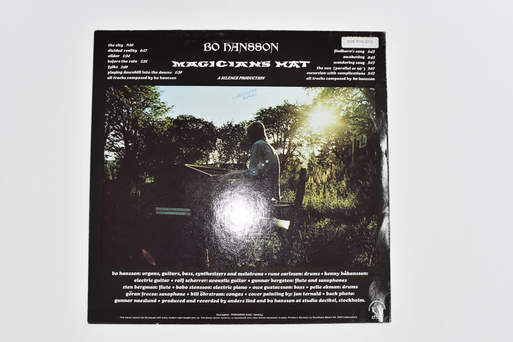Dischi in vinile: Schallplatte Bo Hansson - Magician's Hat – Usato da Glis venduto da AtelierManus 1