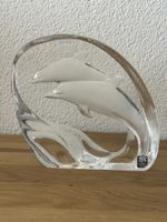 Mats Jonasson Kristall Delfine 1,5 Kg signiert