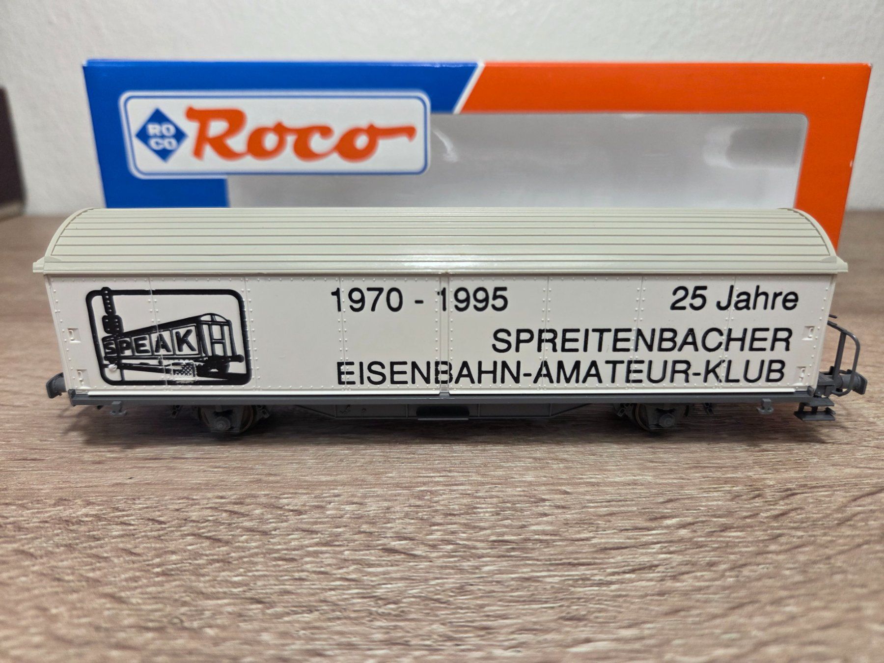 Roco Modelleisenbahnen: Roco SPEAK Güterwagen SBB H0 – Gebraucht aus St-Aubin-Sauges von Lo_Go 1