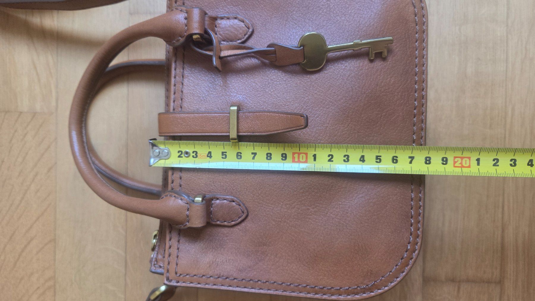 Fossil Borse da donna: Fossil Tasche Leder hellbraun – Usato da Fislisbach venduto da Maieriisli25 3