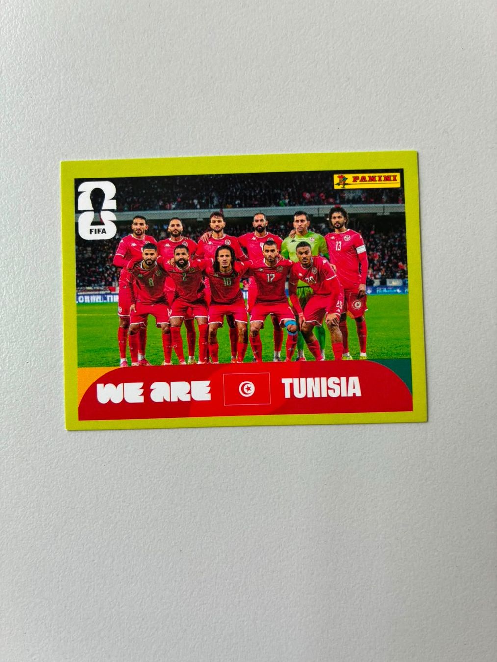 Panini Sammelbilder & Trading cards: Carte panini 2026 - TUN 13 – Neu (gemäss Beschreibung) aus La Neuveville von Ibo2300