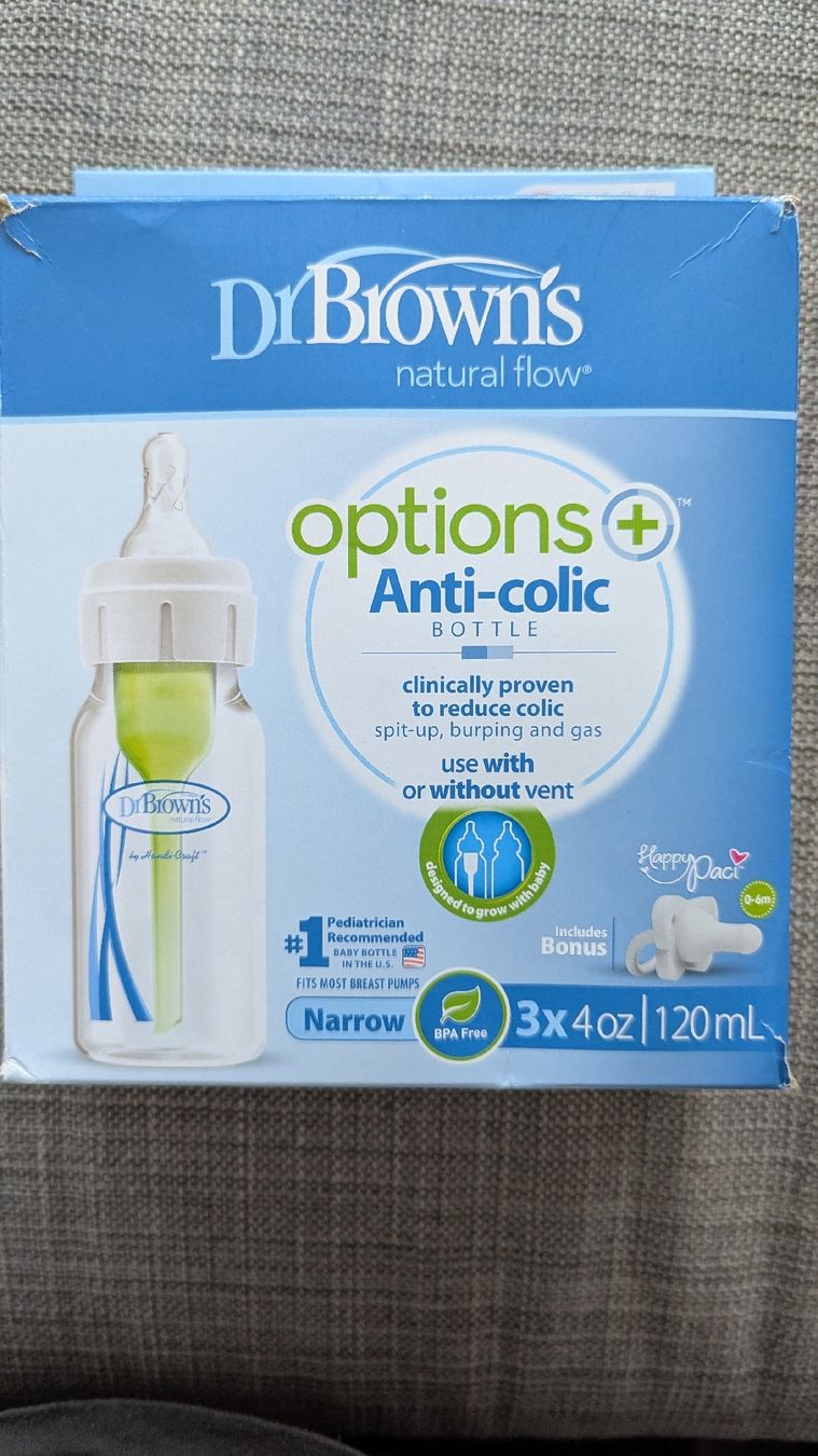 Repas pour bébés: NEW Dr Brown's Anti-colic bottles 3 pack – Neuf (Voir description) à Schwerzenbach par ndg_6lnd