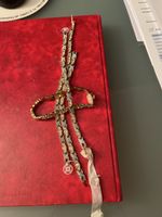 4rer Set Goldarmbänder mit Zirkonia Steinen