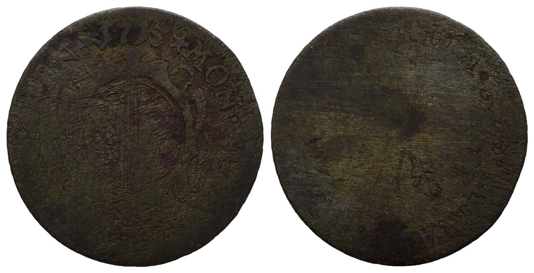 Alle Münzen: Luzern Halbbatzen 1713  /235 – Gebraucht aus Trimbach von Solothurn1