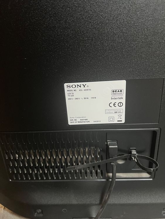 Sony Bravia TV 102cm (40inch), funktioniert super Kaufen auf Ricardo