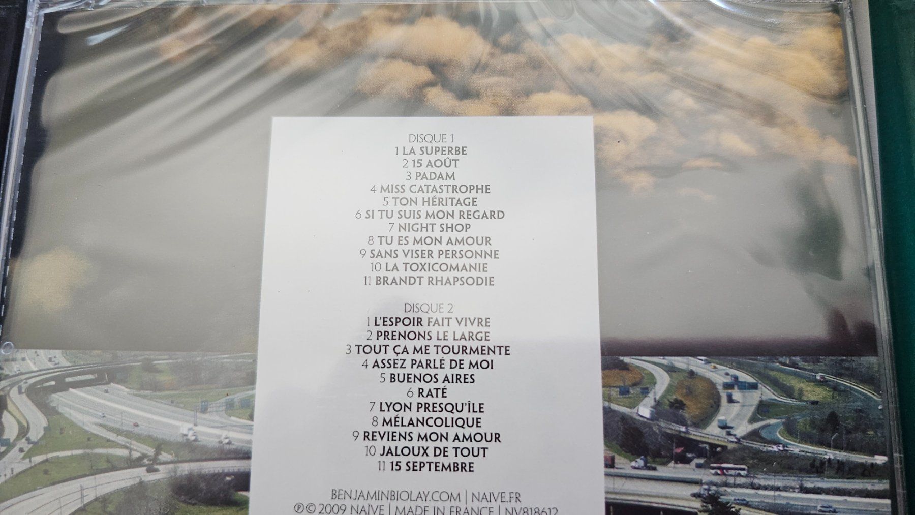 CD: Benjamin Biolay-Live/la superbe Box set/chanson/dj/hits/neu – Nuovo (secondo la descrizione) da Bremgarten AG venduto da musiccollector 4