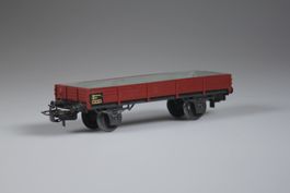 Märklin Niederbordwagen Rot Güterwagen H0