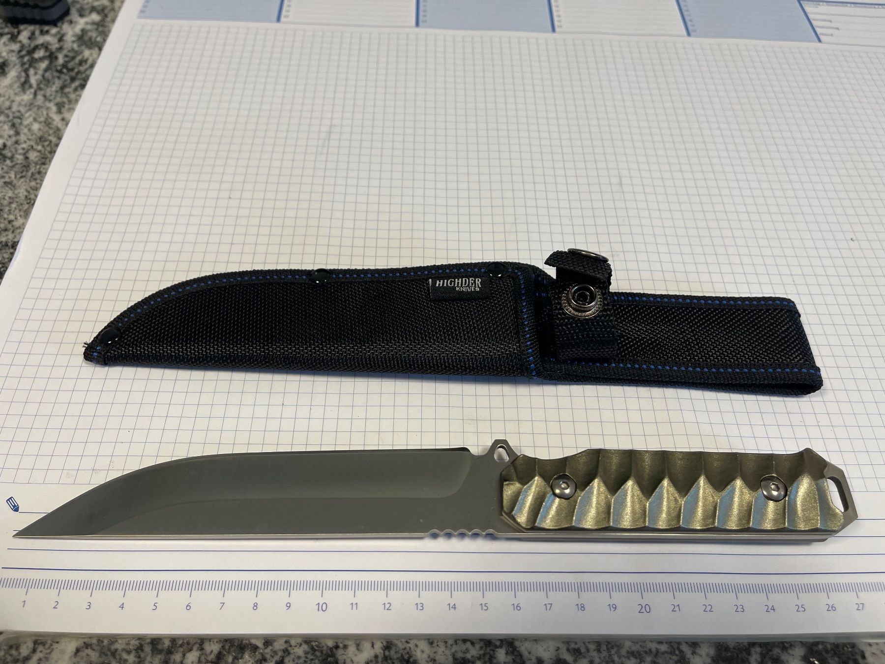 Accessori: Outdoo-/JAgdtmesser (Highder) – Nuovo (secondo la descrizione) da Oberurnen venduto da Rororo64