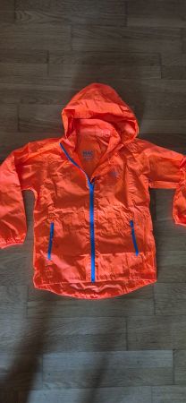Regenjacke Orange für 11- 13 Jährige