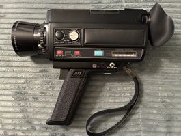 Carena Super 8 Retro-Filmkamera mit Tasche