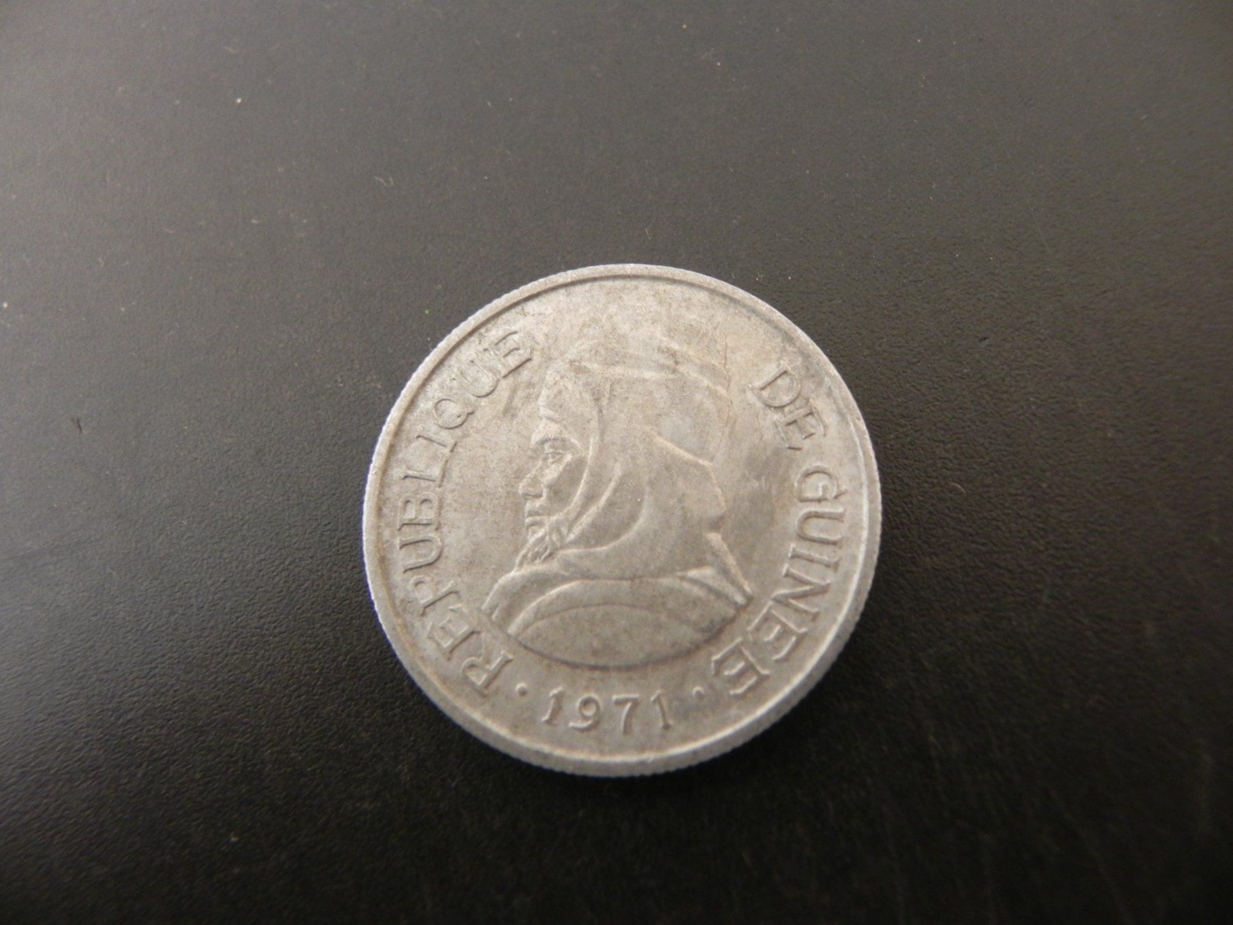 Toutes les monnaies: Guinea 5 Sylis 1971 – D'occasion à Biel/Bienne par Gogolozi 1