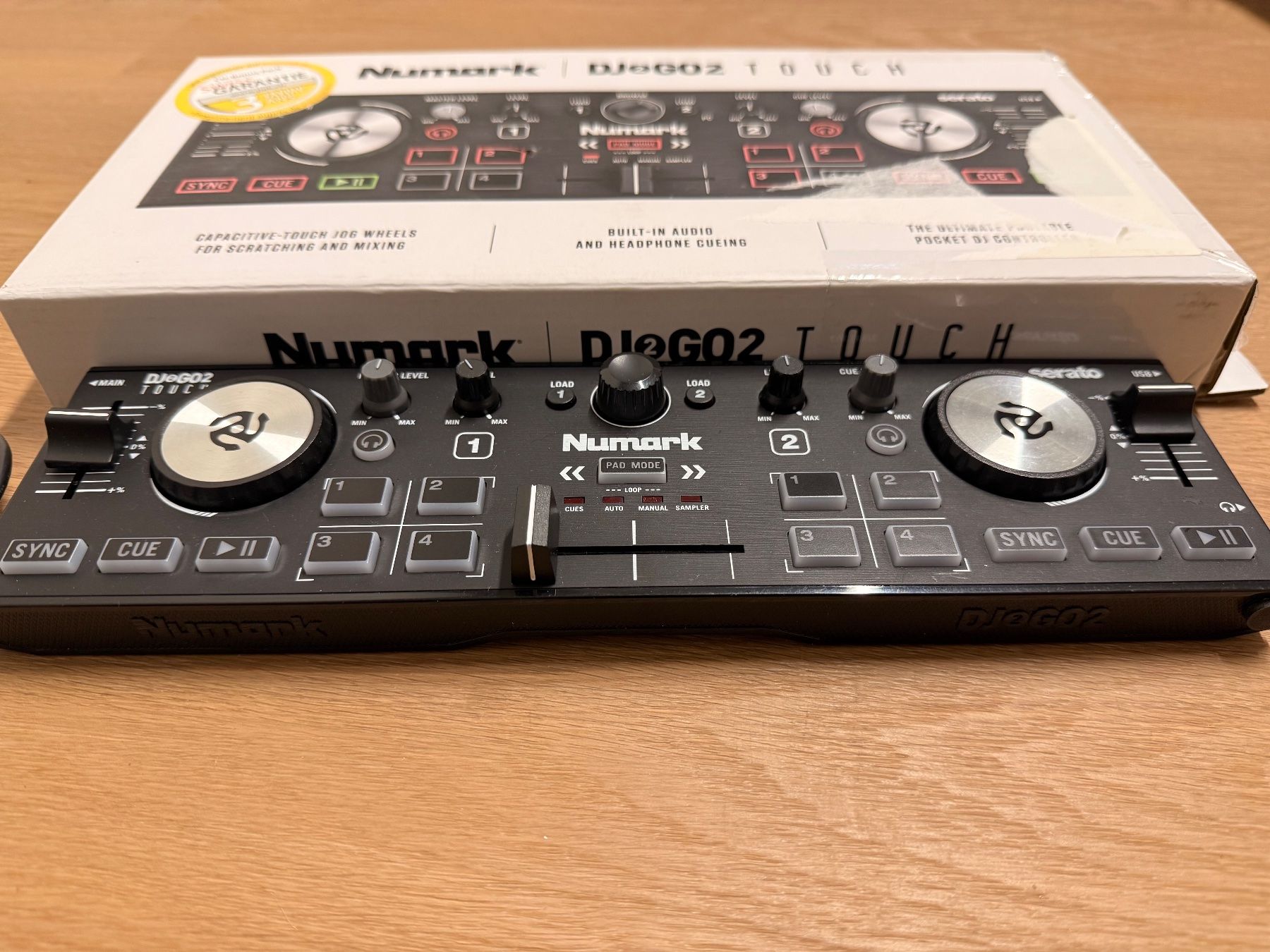 Sistema di controllo: NUMARK DJGO2 Touch - Controller per dj – Usato da Fescoggia venduto da bus_r2cc