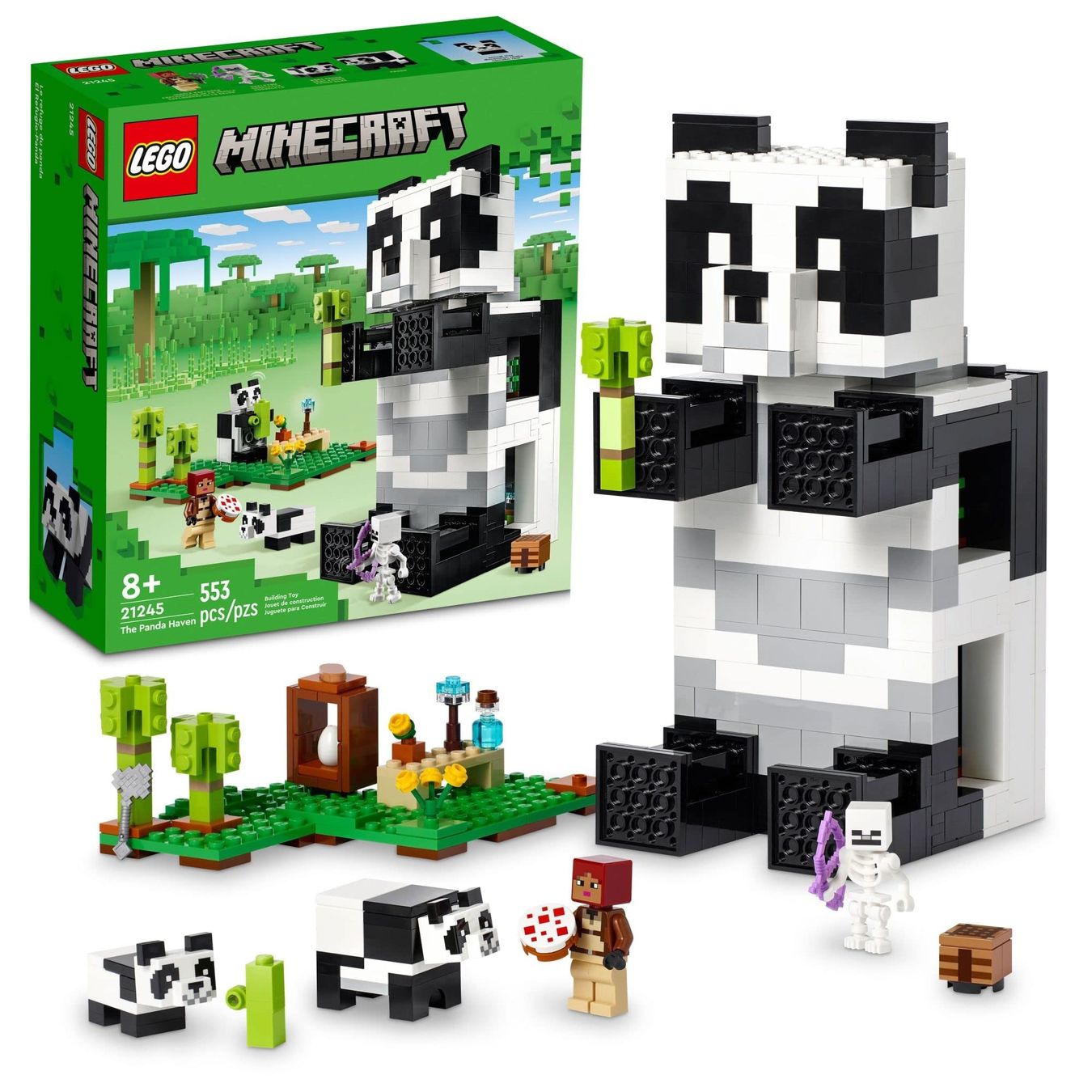 Lego Spielzeuge: LEGO Minecraft 21245 Das Panda-Paradies – Neu (gemäss Beschreibung) aus Steinen von Spooky100