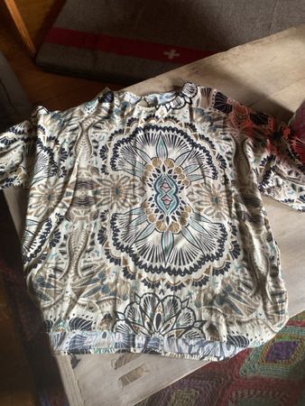 Boho Bluse Gr XL