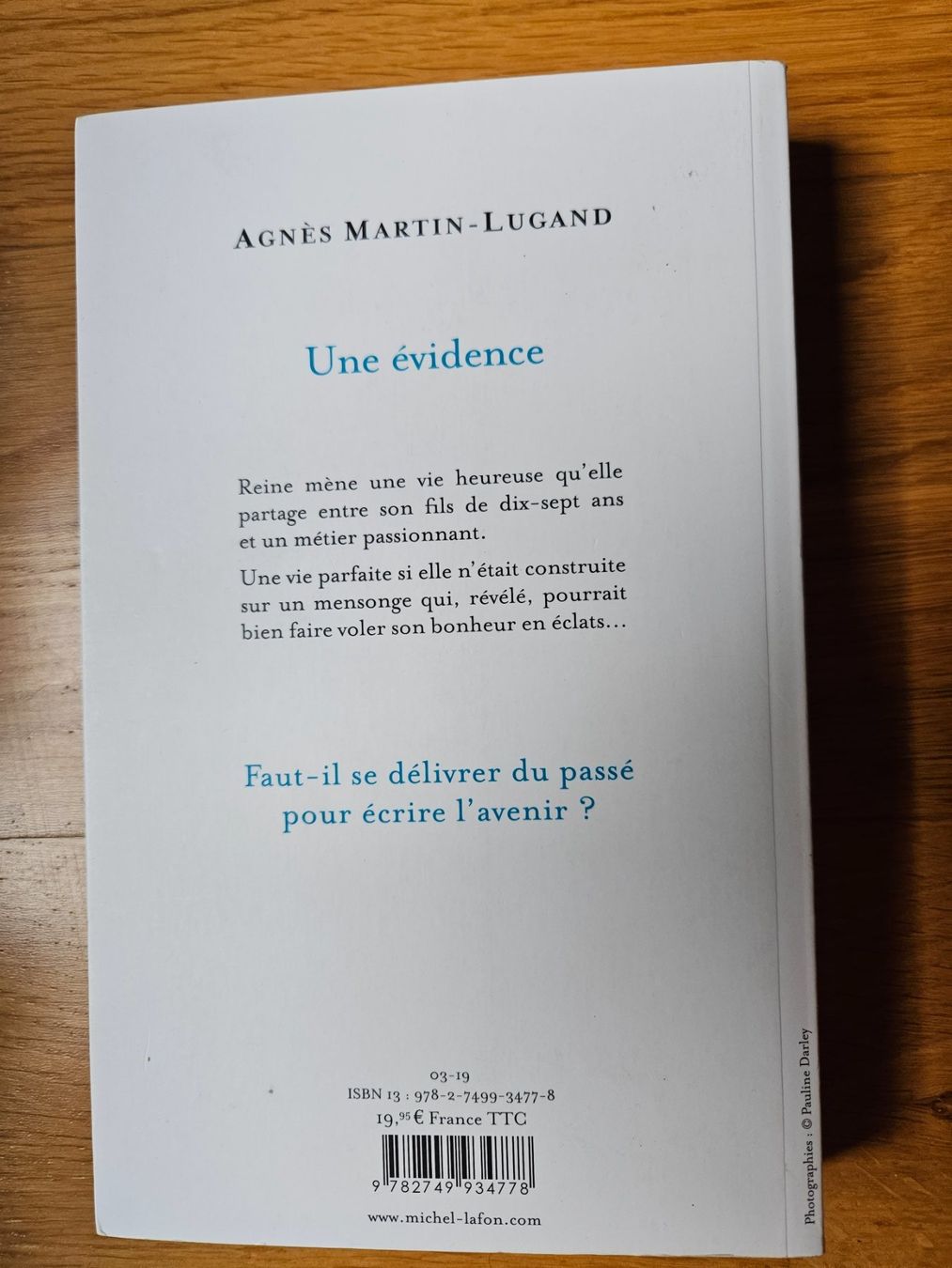 Bücher: Roman "Une évidence" - Agnes Martin-Lugand – Gebraucht aus Vevey von chr_q9cd 1