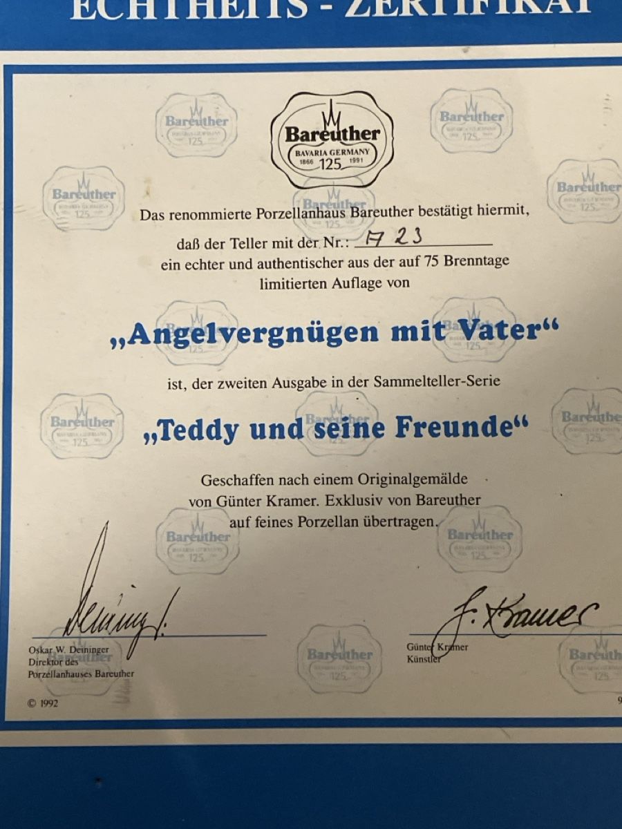 Piatti: Tellerset Teddybären  – Usato da Erlenbach im Simmental! venduto da Simmentaler-Perlen 2
