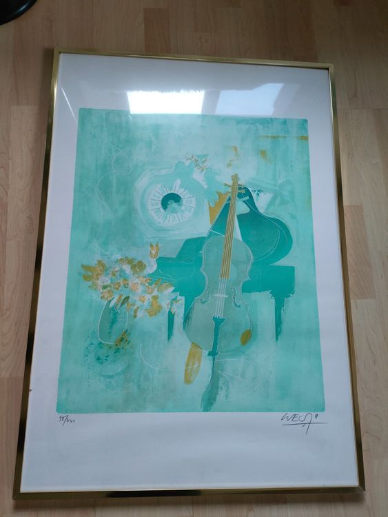 Grosses Original Kunstwerk von A. Welti (1951) Kaufen auf Ricardo