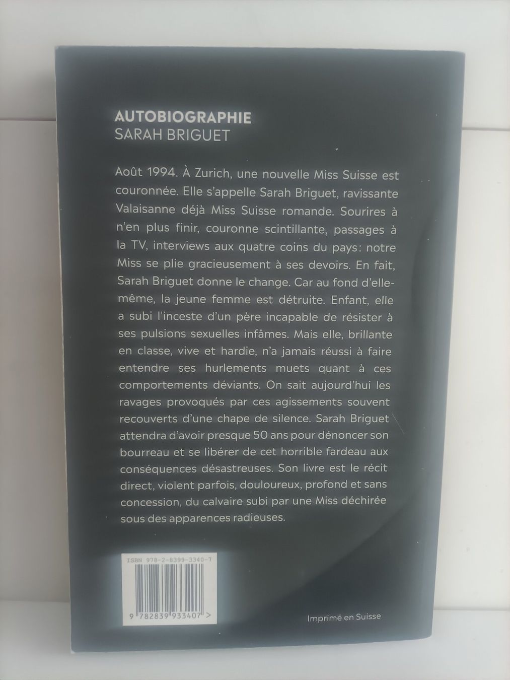 Libri: Miss à Mort / Sarah Briguet / 2021 – Usato da crans montana venduto da AB3963 1