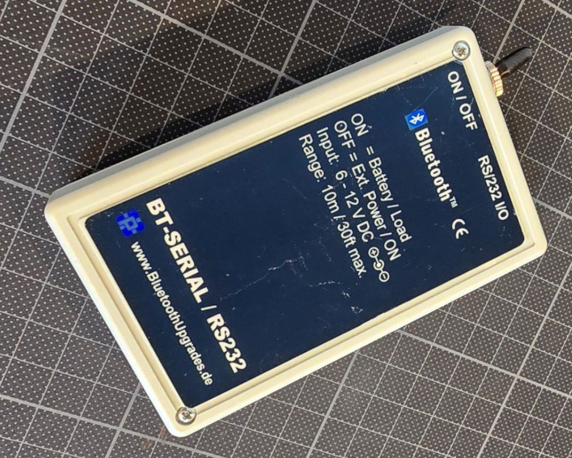 Laufwerke & Adapter: Bluetooth zu RS232 Seriell Adapter – BT-SERIAL – Gebraucht aus Degersheim von joa_5g87