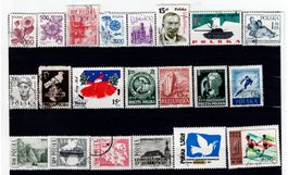 Briefmarken 49x Polen