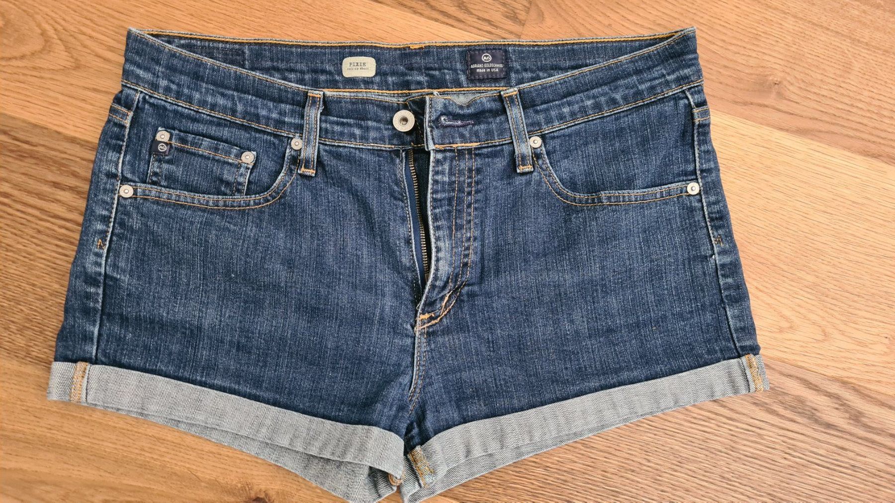 Jeans: AG Adriano Goldschmied Jeans Shorts "Pixie", Gr. 31, NEU – Neu (gemäss Beschreibung) aus Jona von hen_7fyc
