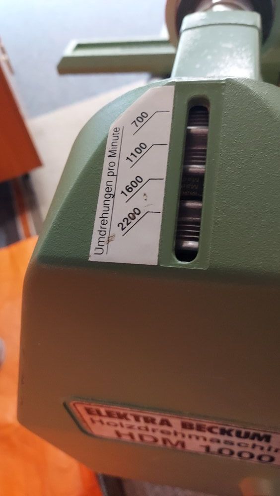 Elektra Beckum Tutte le macchine: Drechselmaschine mit Untersatz – Usato da Zuchwil venduto da BELU04 1