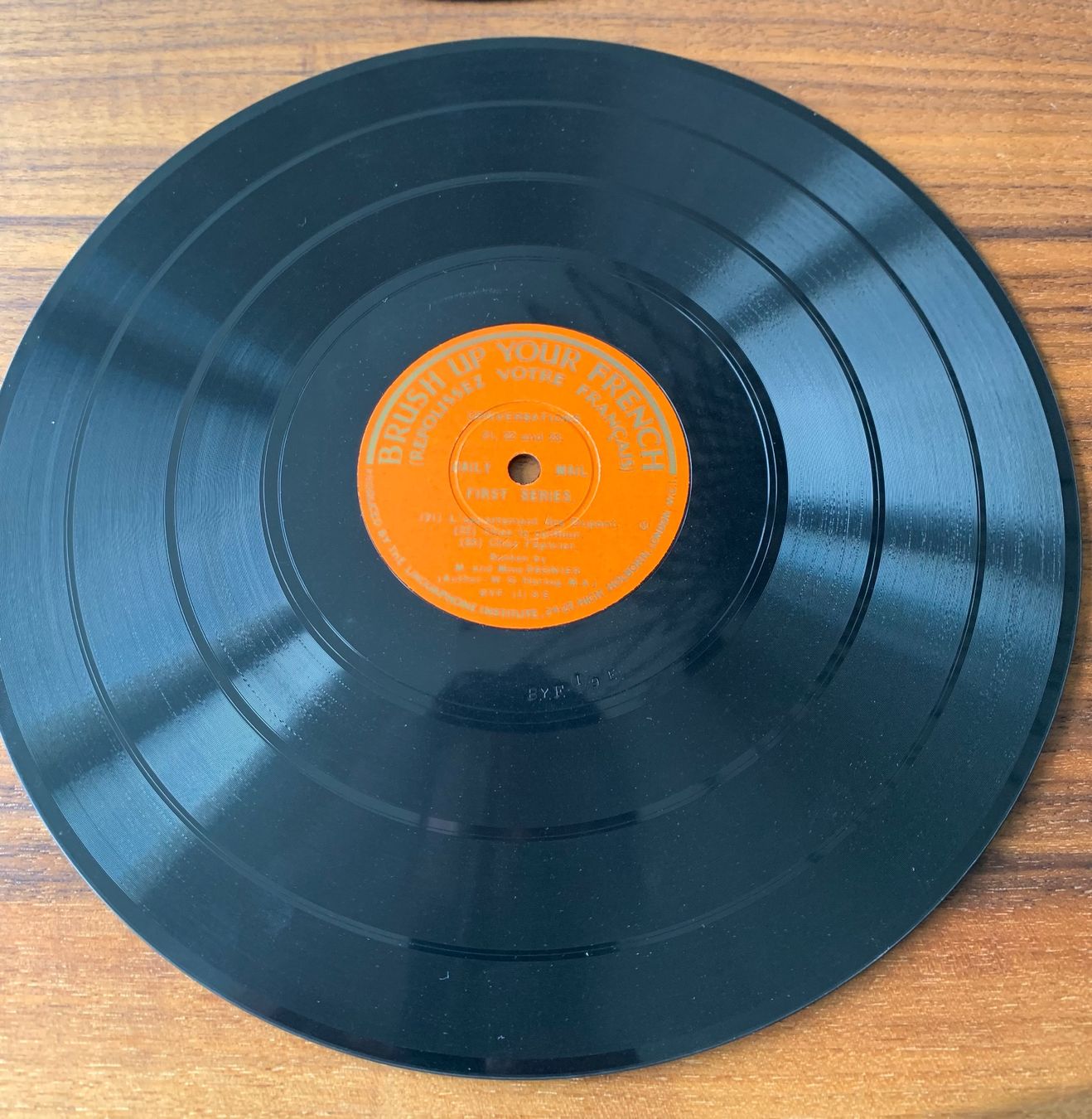 Dischi in vinile: Linguaphone Schellackplatten Sprachkurs Französisch – Usato da Opfikon venduto da BananaGio01 7