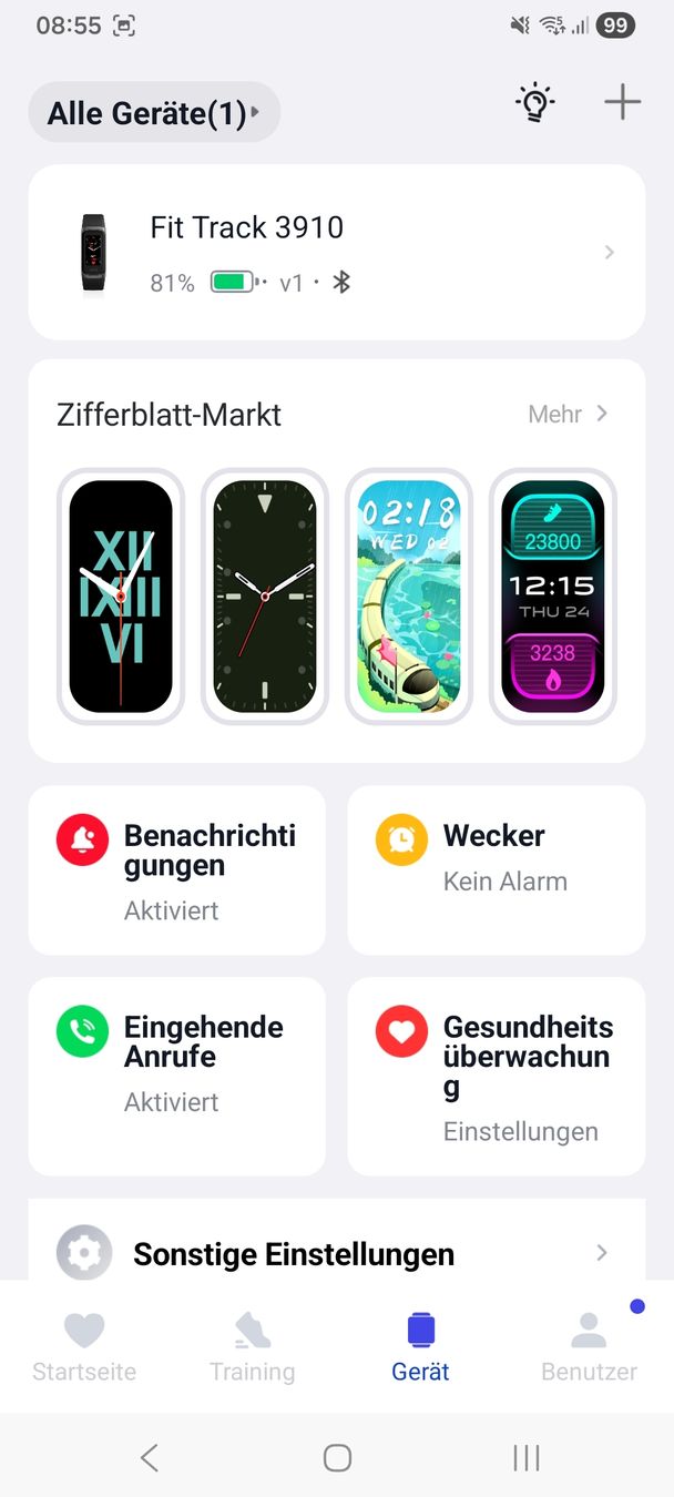 Hama Smartwatch: Fitnesstracker Hama mit integriertem USB – Usato da Bettlach venduto da hexe76 7