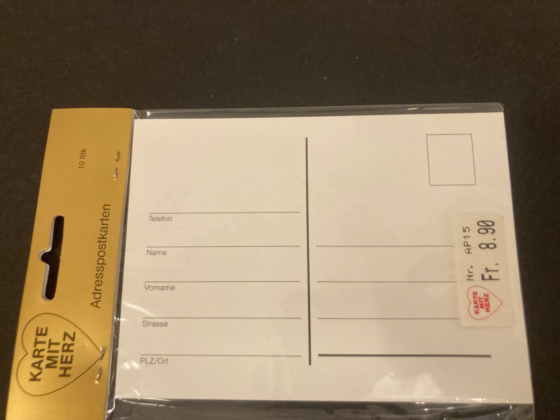Cartoline: Adressänderungs - Postkarten, 100 Stück – Nuovo e nell'imballaggio originale da Neuenhof venduto da jorogo 3