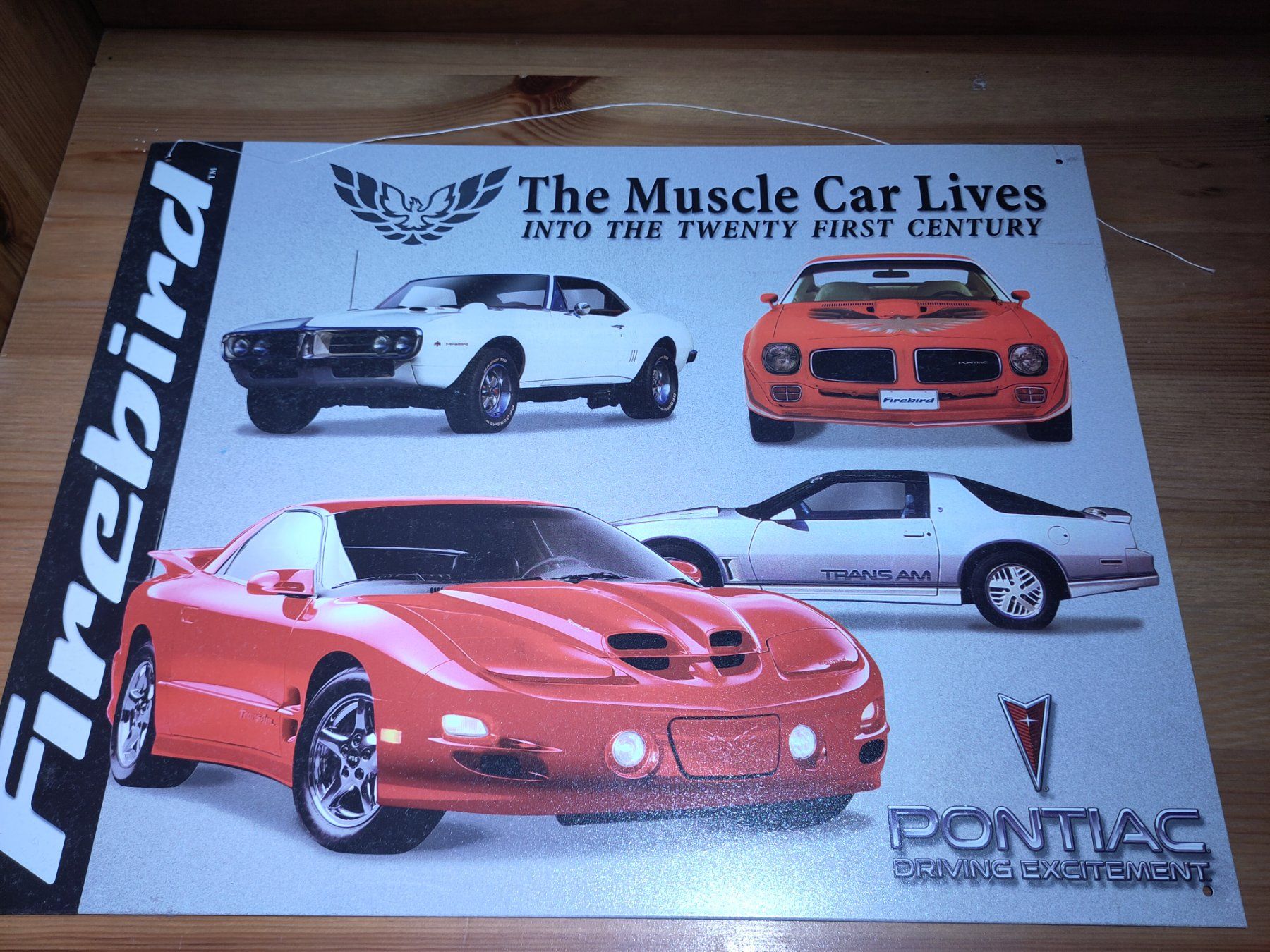 Insegne: Blechtafel Pontiac Firebird Tribute – Usato da Bülach venduto da Tiefschlaflos
