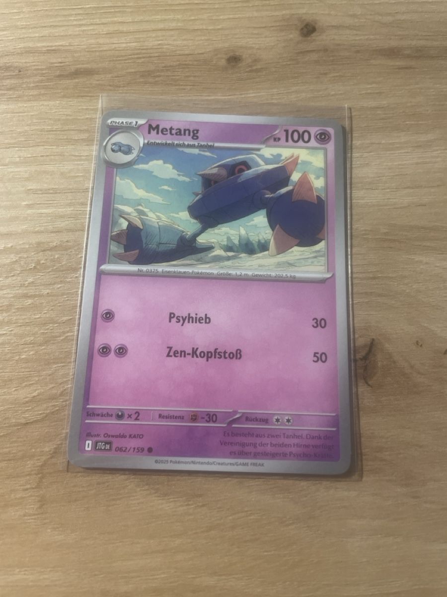 Pokémon Sammelbilder & Trading cards: Metang Pokémon – Neu (gemäss Beschreibung) aus Sargans von Didis