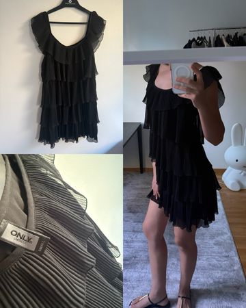 ONLY black festive dress new! (size S)