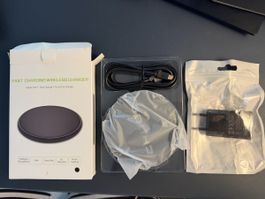 Fast Charging Wireless Charger – Kabelloses Qi-Ladepad - NEU