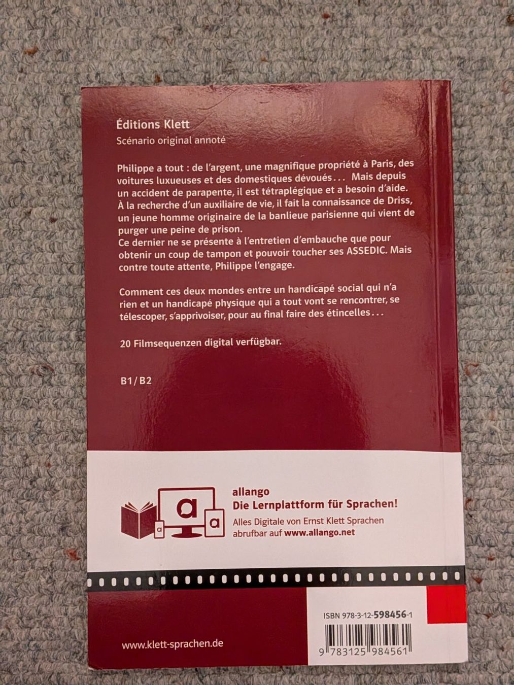Libri: Intouchables in französisch – Usato da Wittenbach venduto da 03061984tabeakleber 2