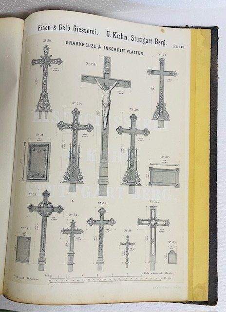 Bücher: Antikes Musterbuch Eisengiesserei G.Kuhn – Gebraucht aus Oberrieden von Ket25 3